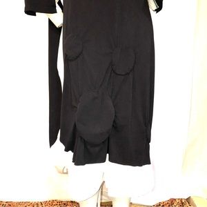 Luukaa Bubble Dress Side Panels Artsy Comfort Shift Dress Size 16